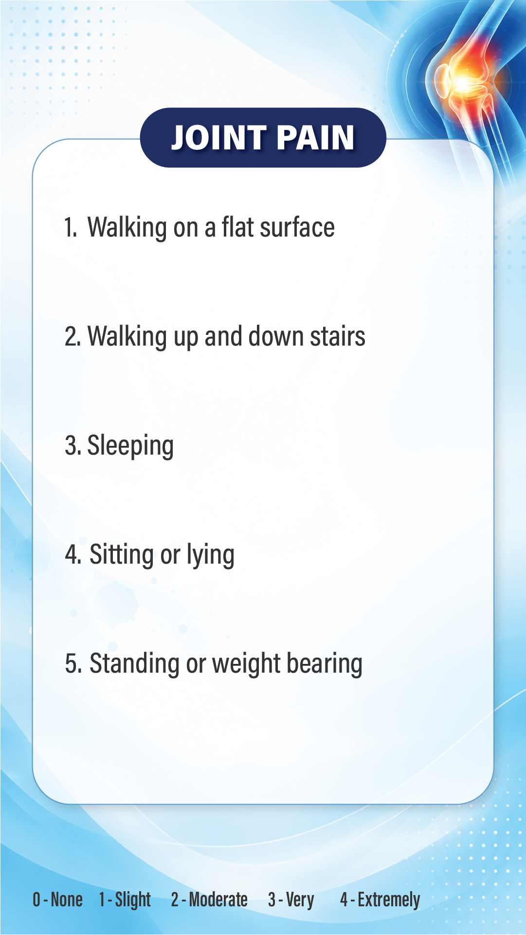 Joint Pain Background